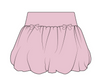 Bubble Skort With Bows