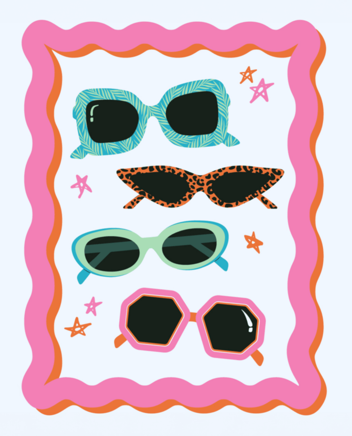 Youth Sunnies On Graphic Tee