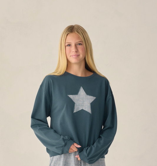 Pier Sweatshirt Navy Star