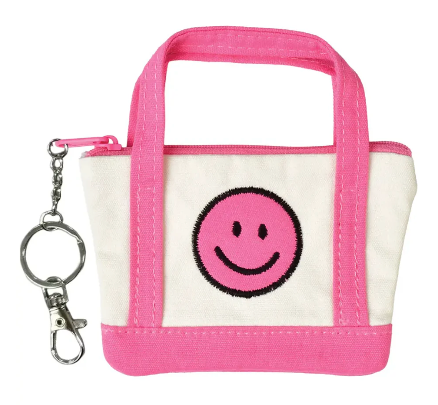 Mini Tote Bag Lip Balm Key Chain