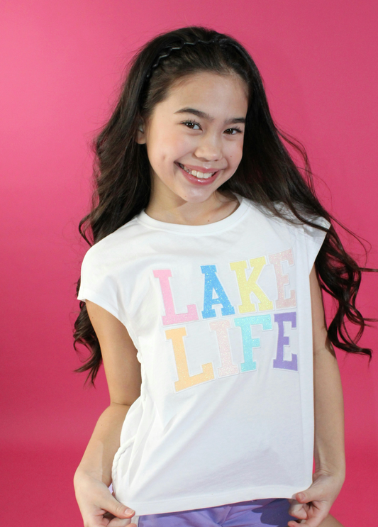 Lake Life Applique Tank Top