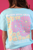 Bloom with Grace Embroidery Graphic Tee