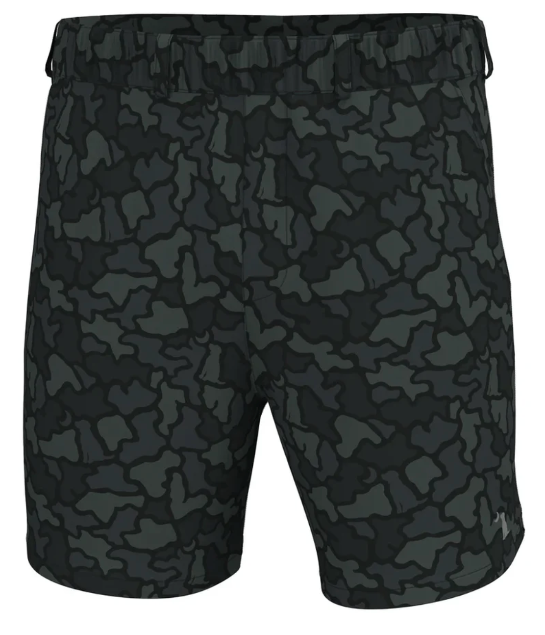 Black Dog + Camo Volley Shorts