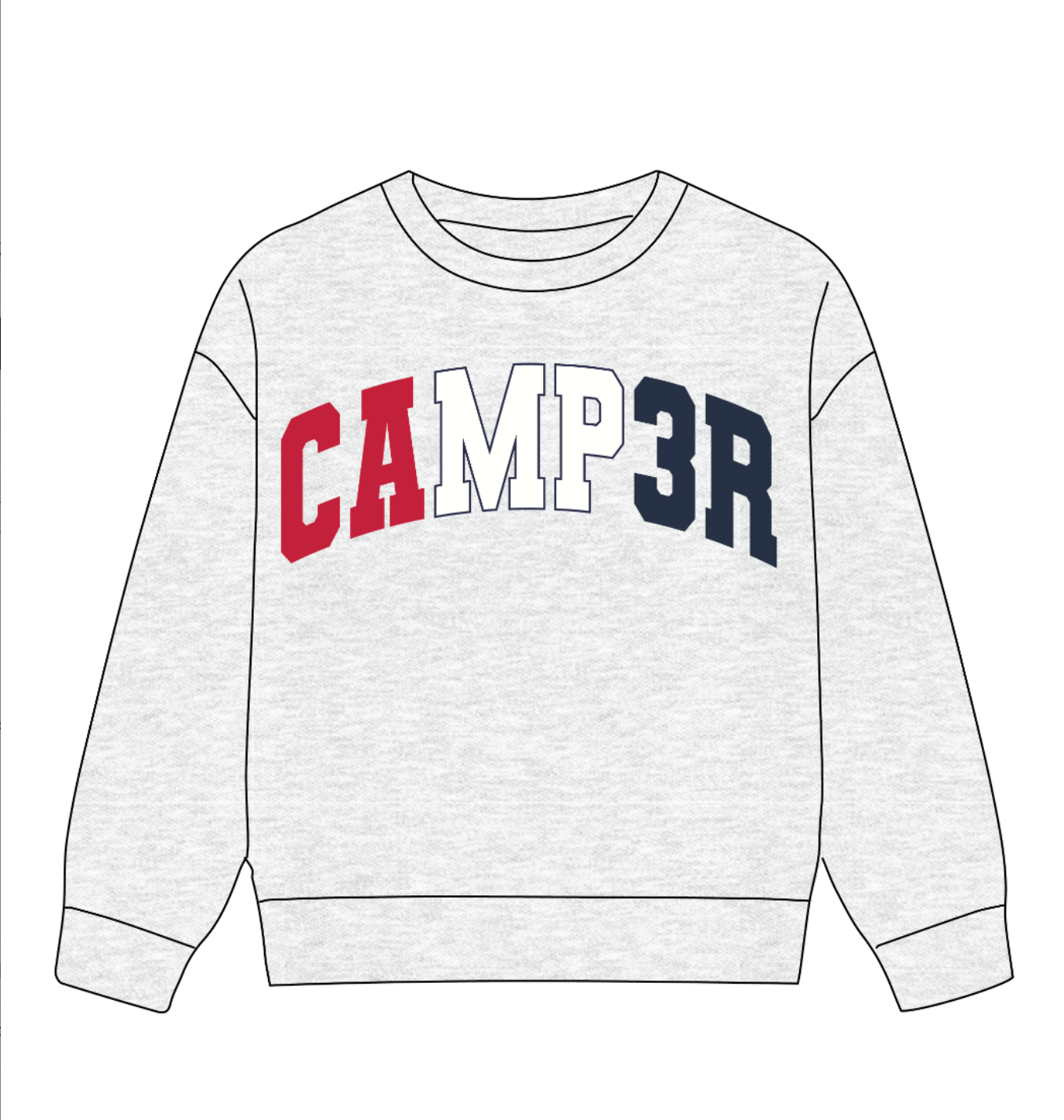 Camper USA Youth Crewneck