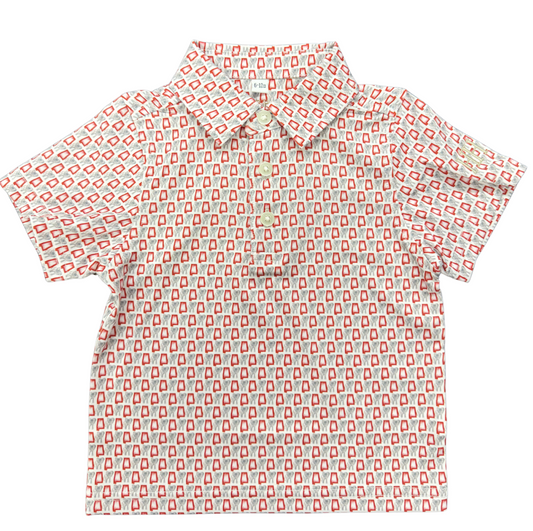 Mens Elephant Performance Polo
