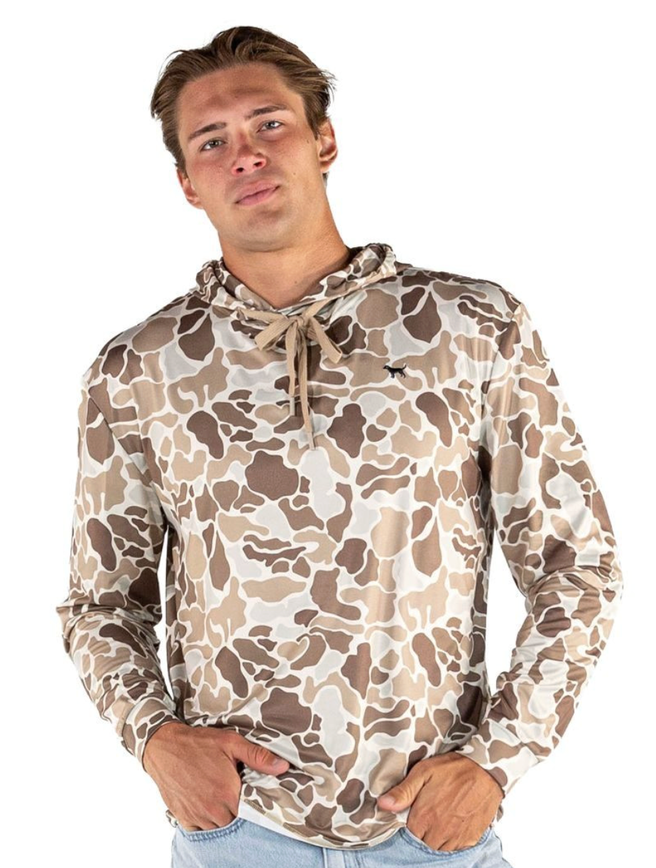 Performance Camo Pullover - Mens