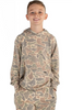 Boys Fleece Performance Hoodie - Camo