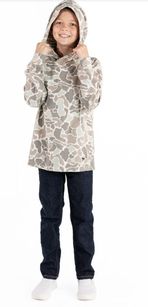 Thermal Boys Camo Pullover