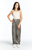 Cheetah Jeans with Draw String