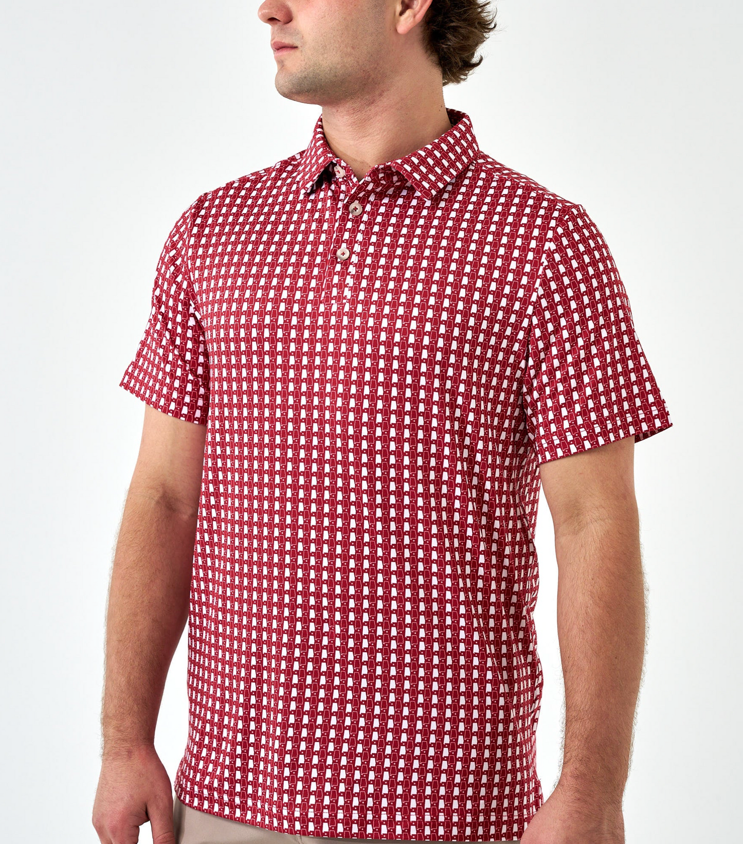 PERFORMANCE POLO - ALABAMA - CRIMSON