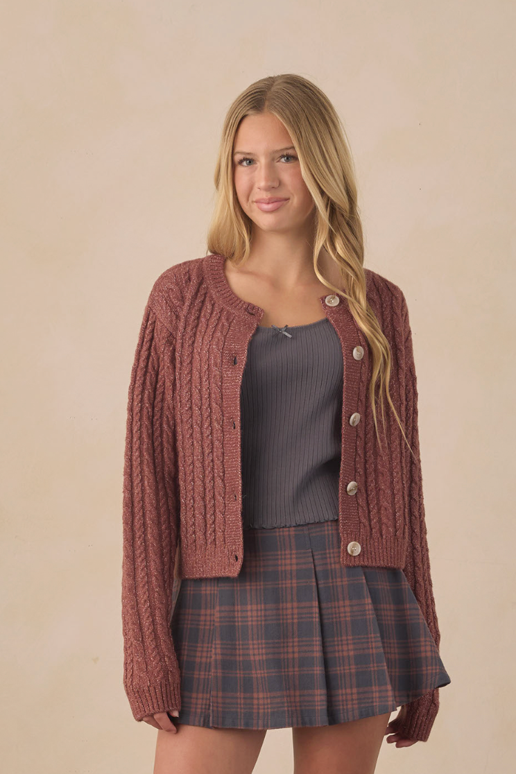 Cheyenne Cardigan Mulberry