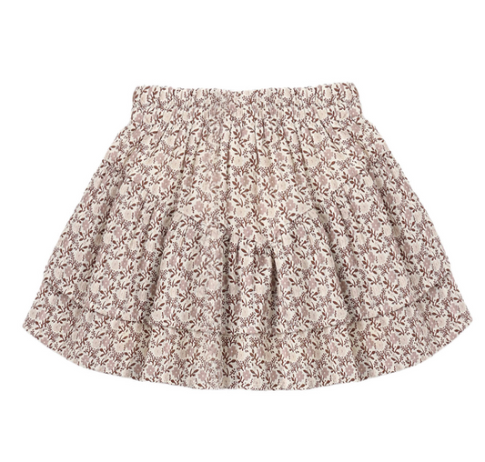 Tiered Mini Skirt Primrose