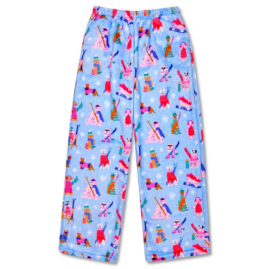 Ski Dog Plush Pants