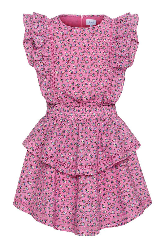 Gigi Dress Hibiscus Pop
