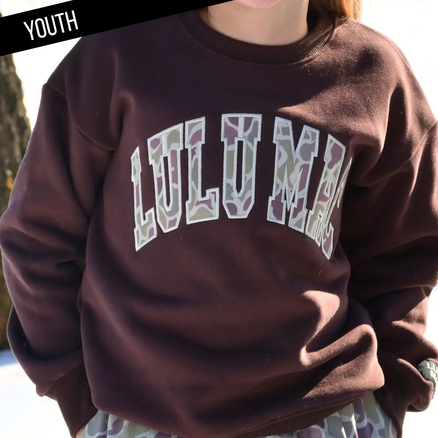 Camo Lulu Mac Sweatshirt
