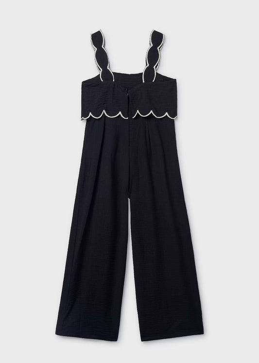 Long Jumpsuit - Wave Detail