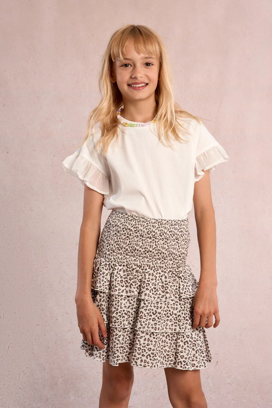 Cheetah Woven Skort
