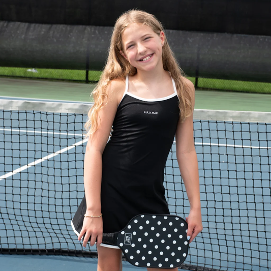 Youth Lulu Mac Athletic Dress Black/White