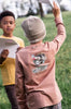 Kids Long Sleeve Cotton Turkey Tee