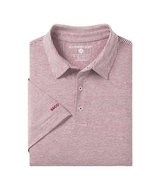 Youth Boys Polo - University Red