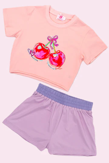 Sweet Cherries Custom Art Tee