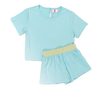 Shorts and Top Set - Ice Blue