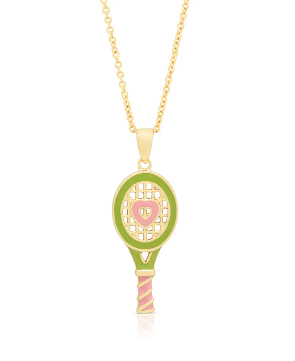 Tennis racket pendent