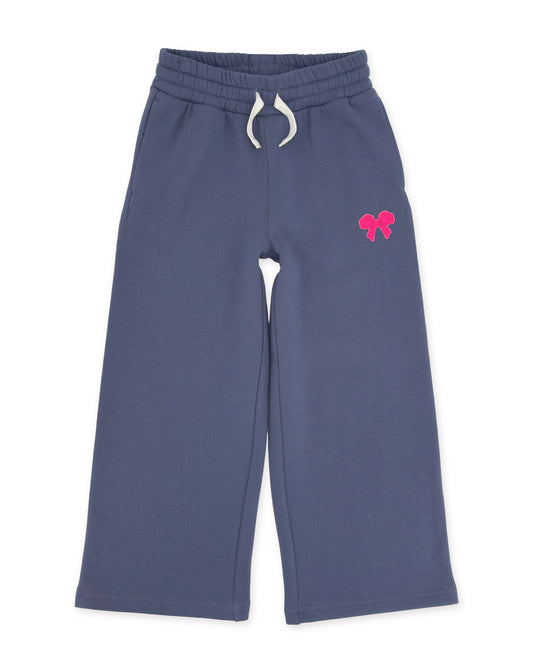 Bow Sweatpants - Crown Blue