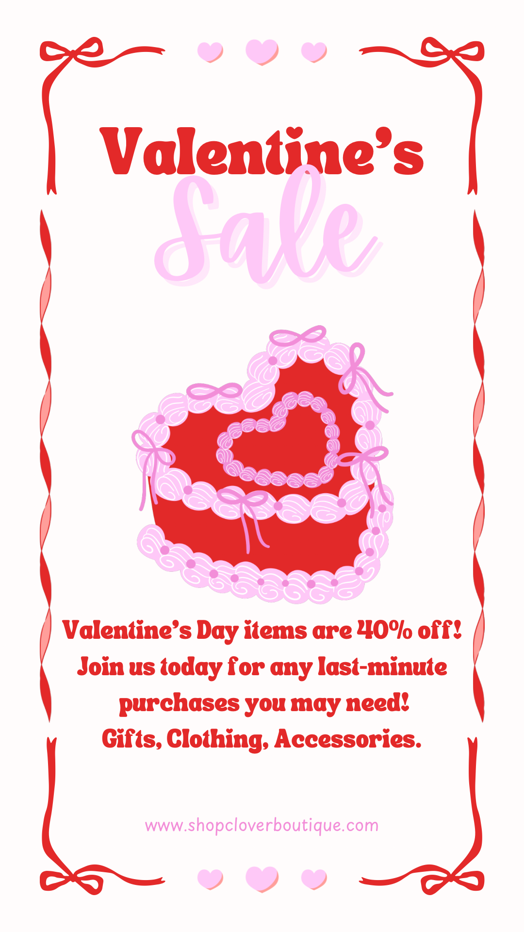 VALENTINES SALE