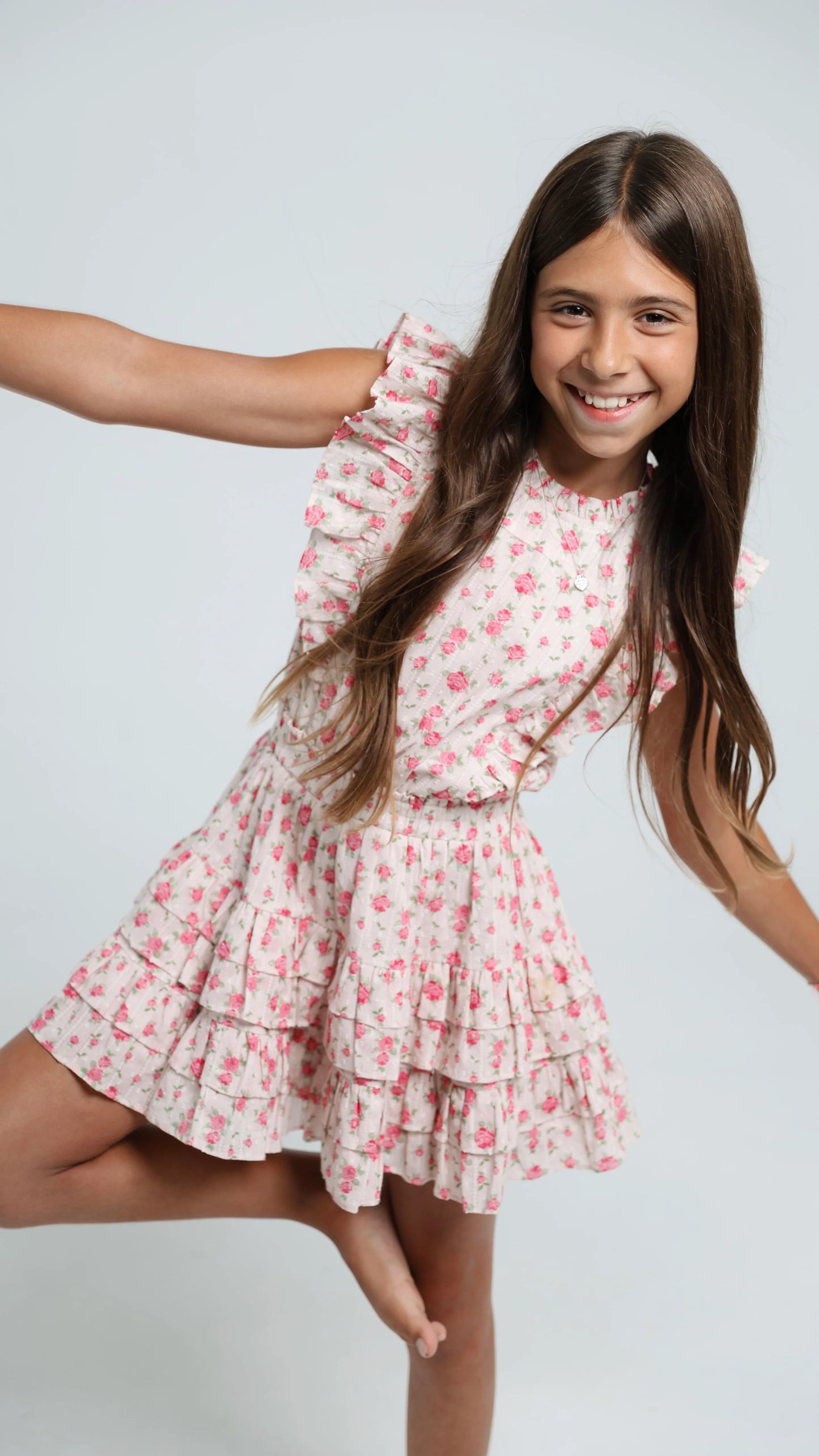 Gustavia Dress in Petite Rose