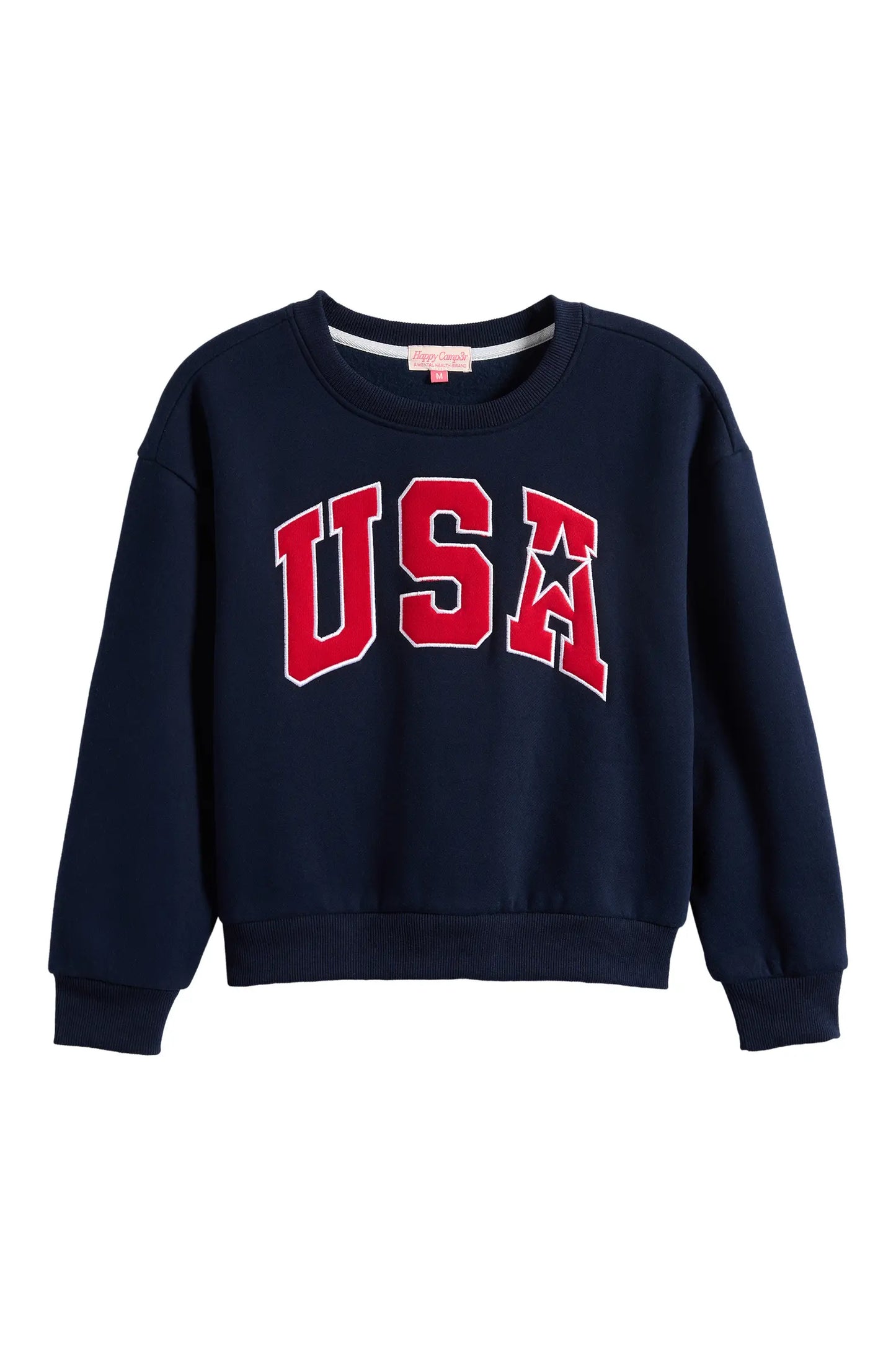 USA Happy Camper Crewneck