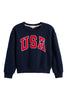 USA Happy Camper Crewneck