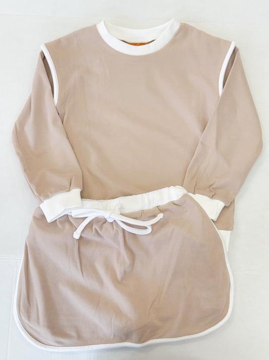 Josie Skort Set - Mocha