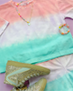 Blue & Pink Ombre Box Tee