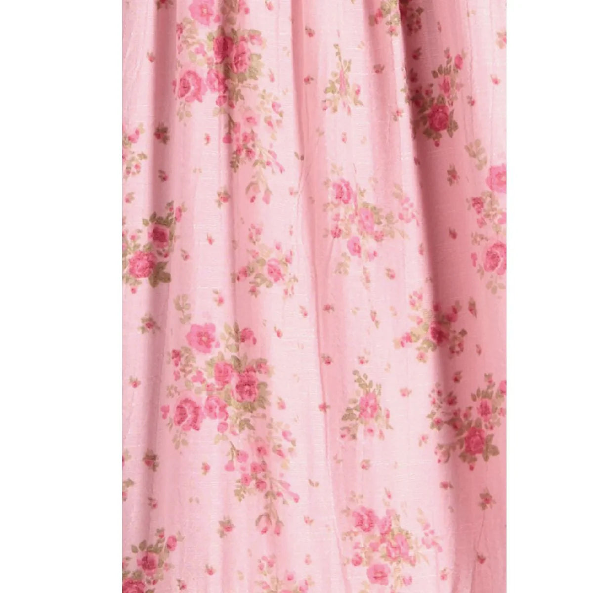 Tiered Maxi Dress Pink Floral