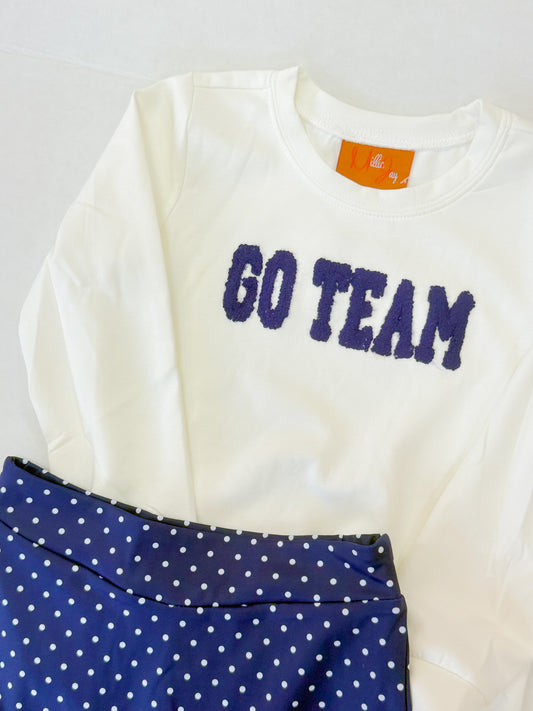 Go Team Skort Set Navy