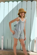 Denim Sleeveless Romper