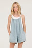 Denim Sleeveless Romper