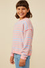 Ultra Soft Multicolor Stripe Pullover