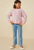 Ultra Soft Multicolor Stripe Pullover