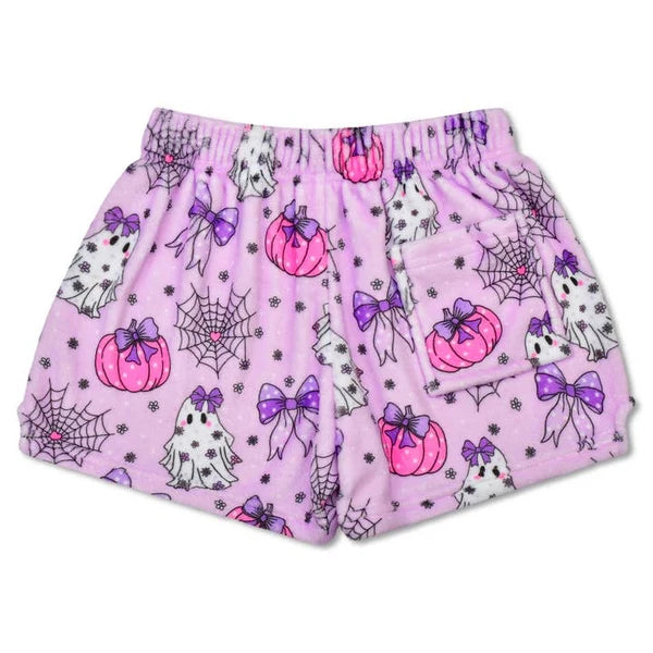 Spooky Girl Season Plush Shorts