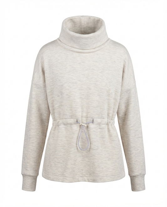 Nell Top Warm Grey