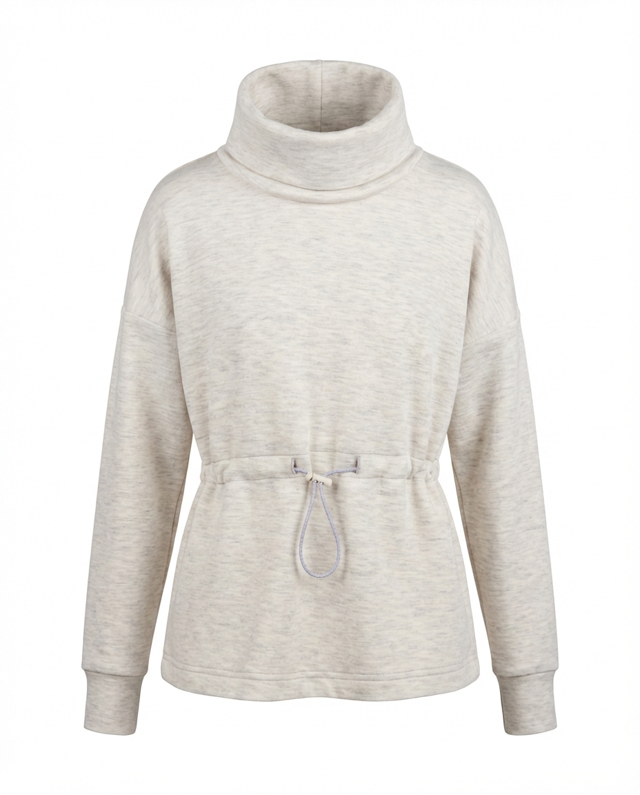 Nell Top Warm Grey
