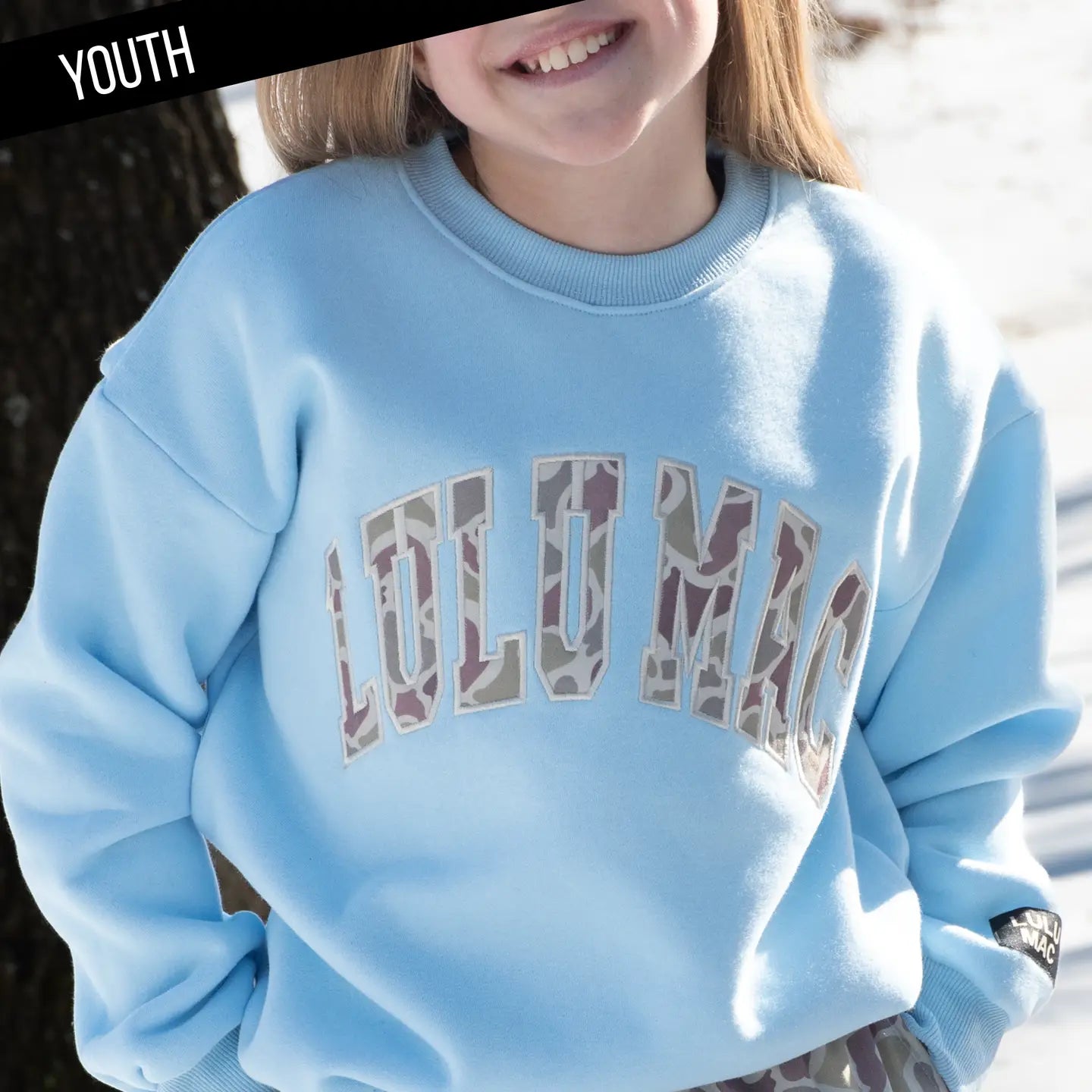 Camo Lulu Mac Sweatshirt
