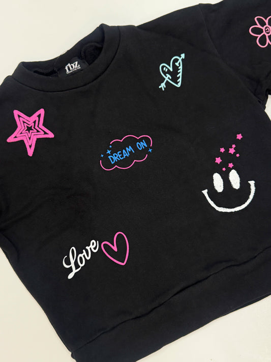 Black Icon Sweatshirt