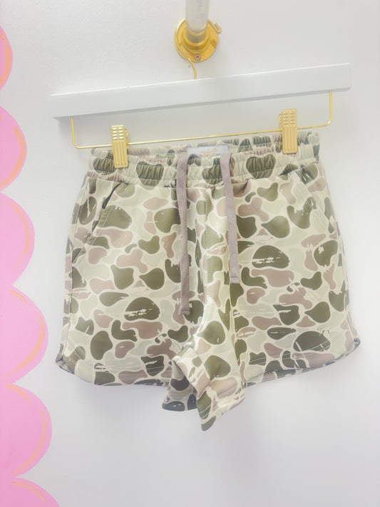 Youth Girls Camo Shorts