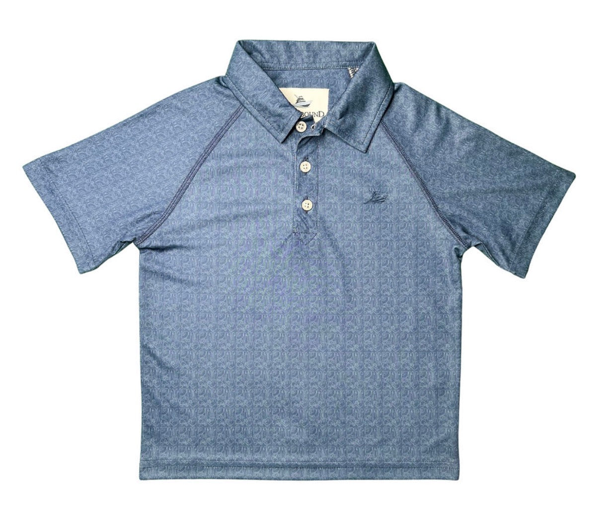 Boys Printed Southbound Polos