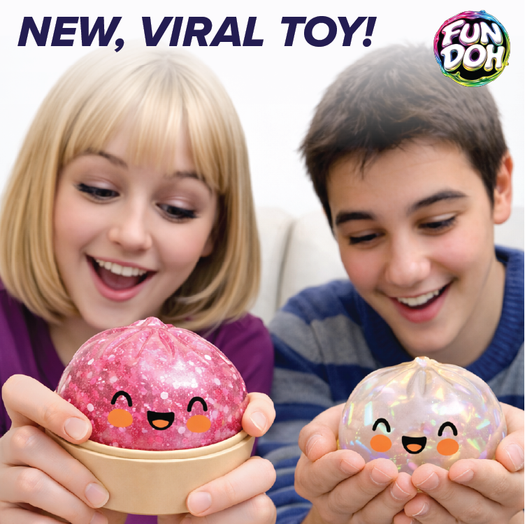 Fun Doh 4" Mystery Dumpling Squishies