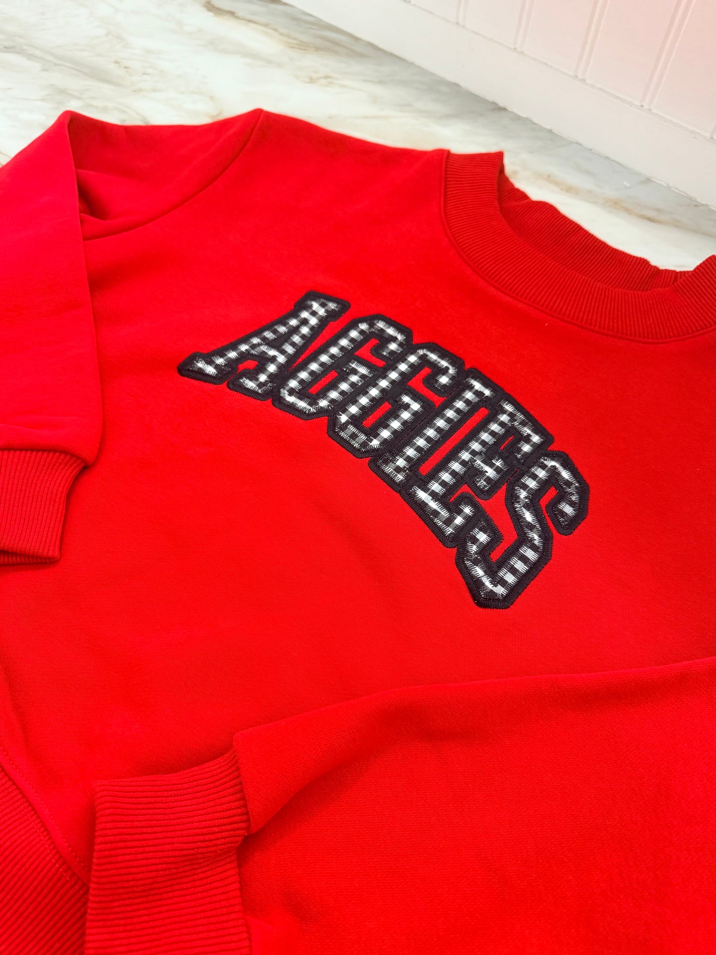Aggie Exclusive Pullover Gingham