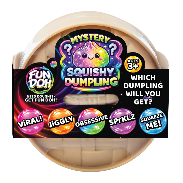 Fun Doh 4" Mystery Dumpling Squishies